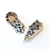 Mocc Sandal - Cheetah (Calf Hair)